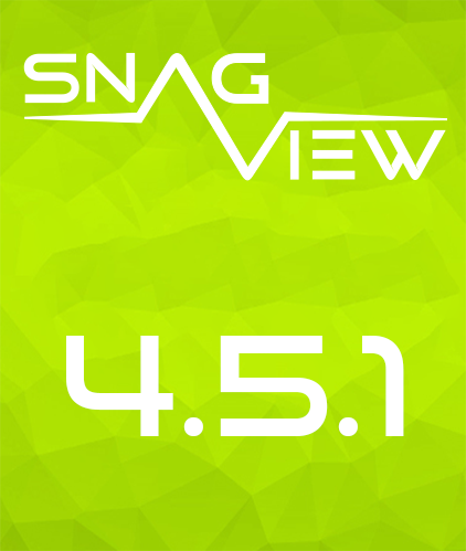SNAG-View Logo mit der Release-Nummer 4.4.0