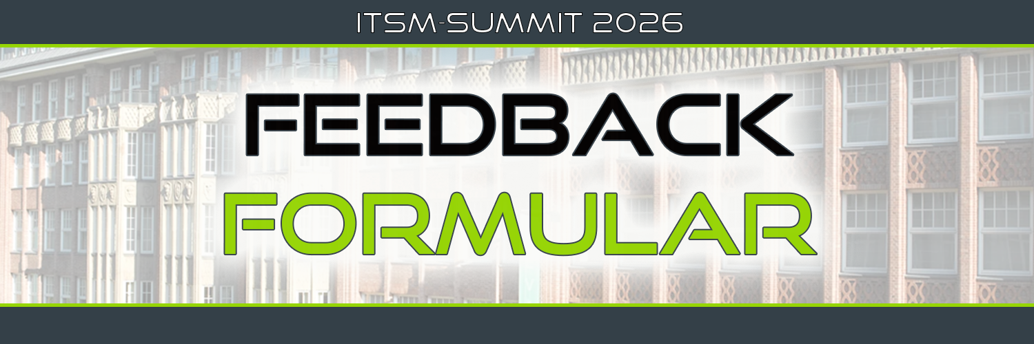 Feedback - ITSM-Summit 20926