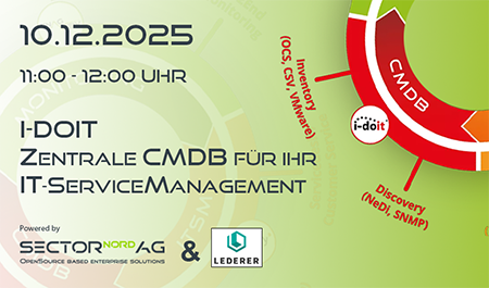 i-doit ITSM-Webinar 10.12.2025