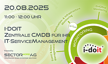 i-doit ITSM-Webinar 20.08.2025
